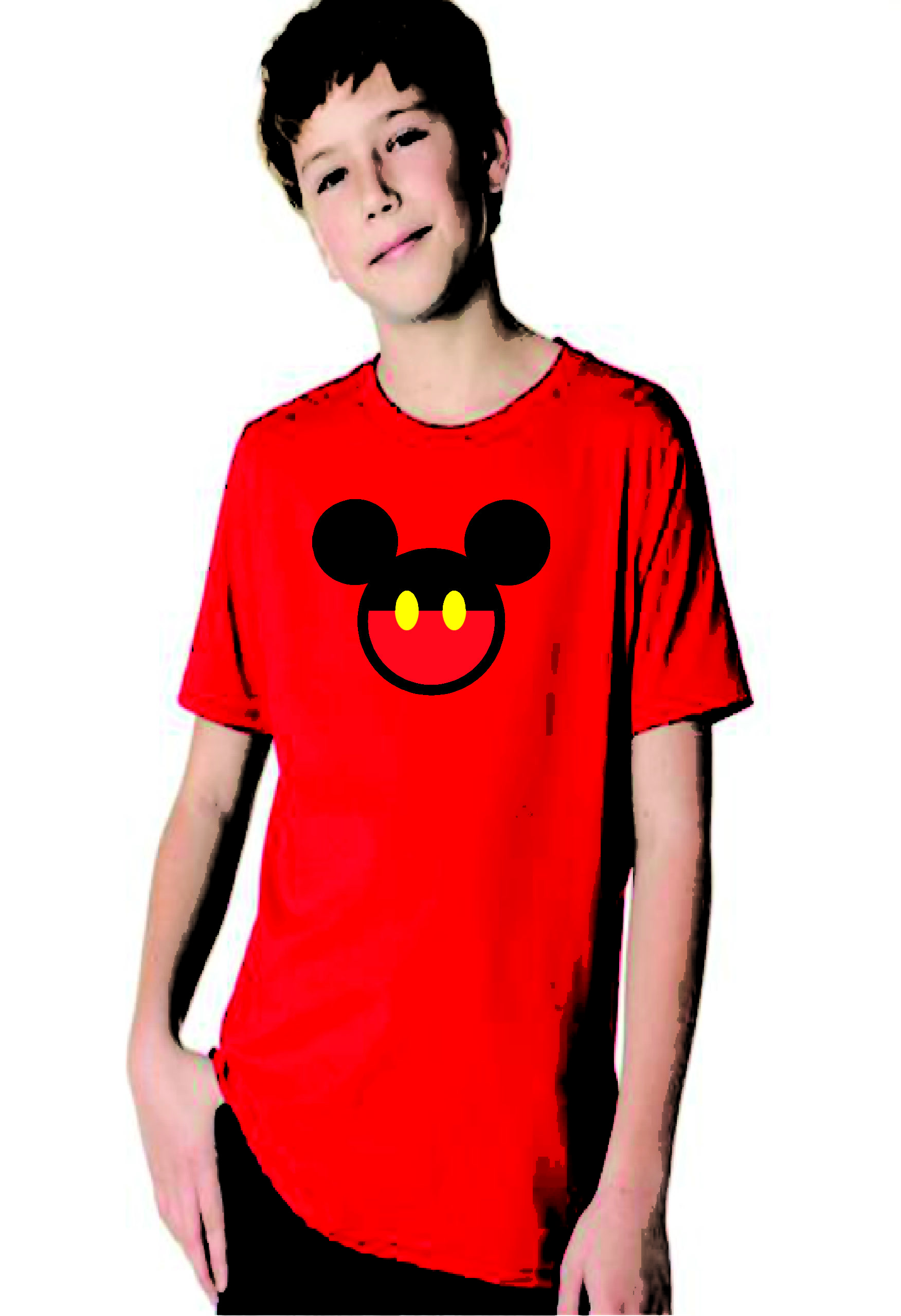 and Disney Shirts Embroidery Printing Group Stares | T-Shirt -